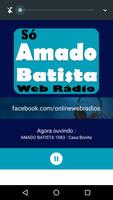 Amado Batista Web Rádio تصوير الشاشة 1
