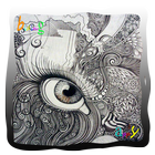 رسم الفن مذهلة أيقونة