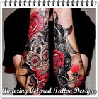 Amazing Colored Tattoo Designs आइकन