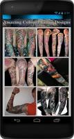 2 Schermata Amazing Colored Tattoo Designs