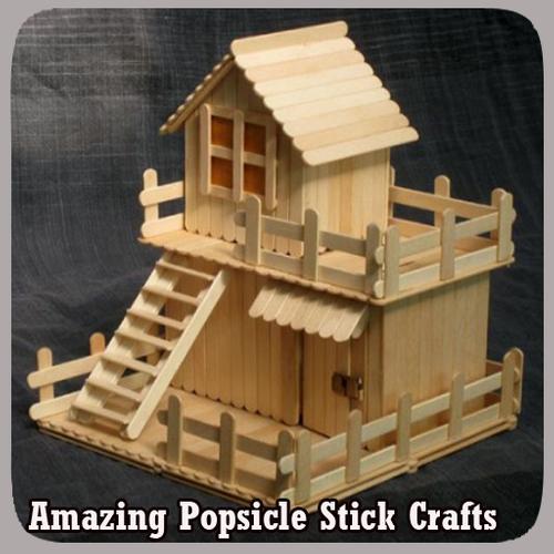 Amazing Popsicle Stick Crafts APK pour Android Télécharger