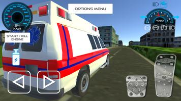 Ambulance Driving Simulation plakat