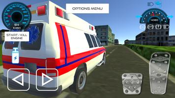 Ambulance Driving Simulation โปสเตอร์