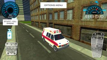 Ambulance Driving Simulation captura de pantalla 2