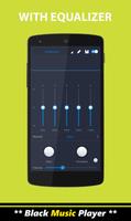 Black Music Player + EQualizer syot layar 2