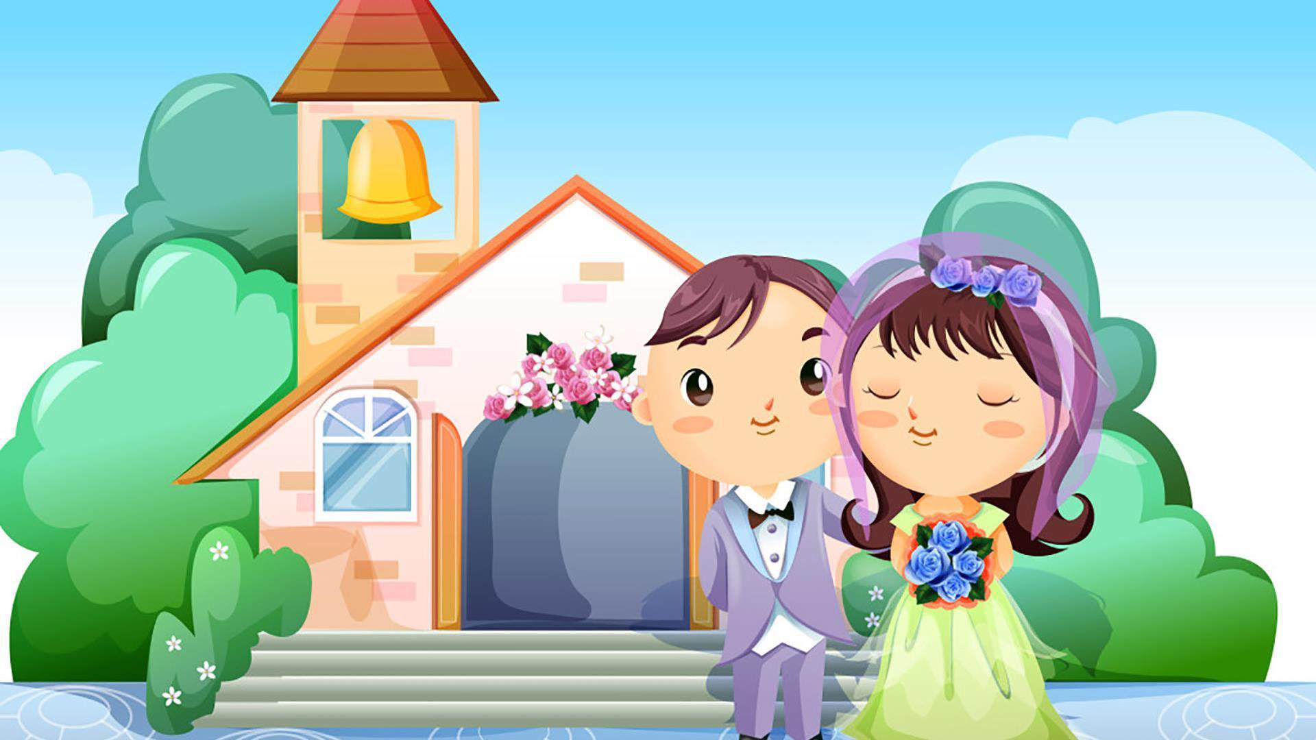 62+ Romantic Wallpaper In Cartoon Gratis Terbaru