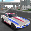 American Stingray Driving City