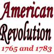 American Revolution 1765 And 1783 in English