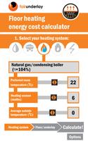 Kalkulator kosztów ogrzewania podłogowego plakat