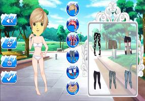 Beautiful girl Dress Up Game скриншот 1