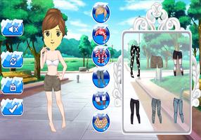 Beautiful girl Dress Up Game capture d'écran 3