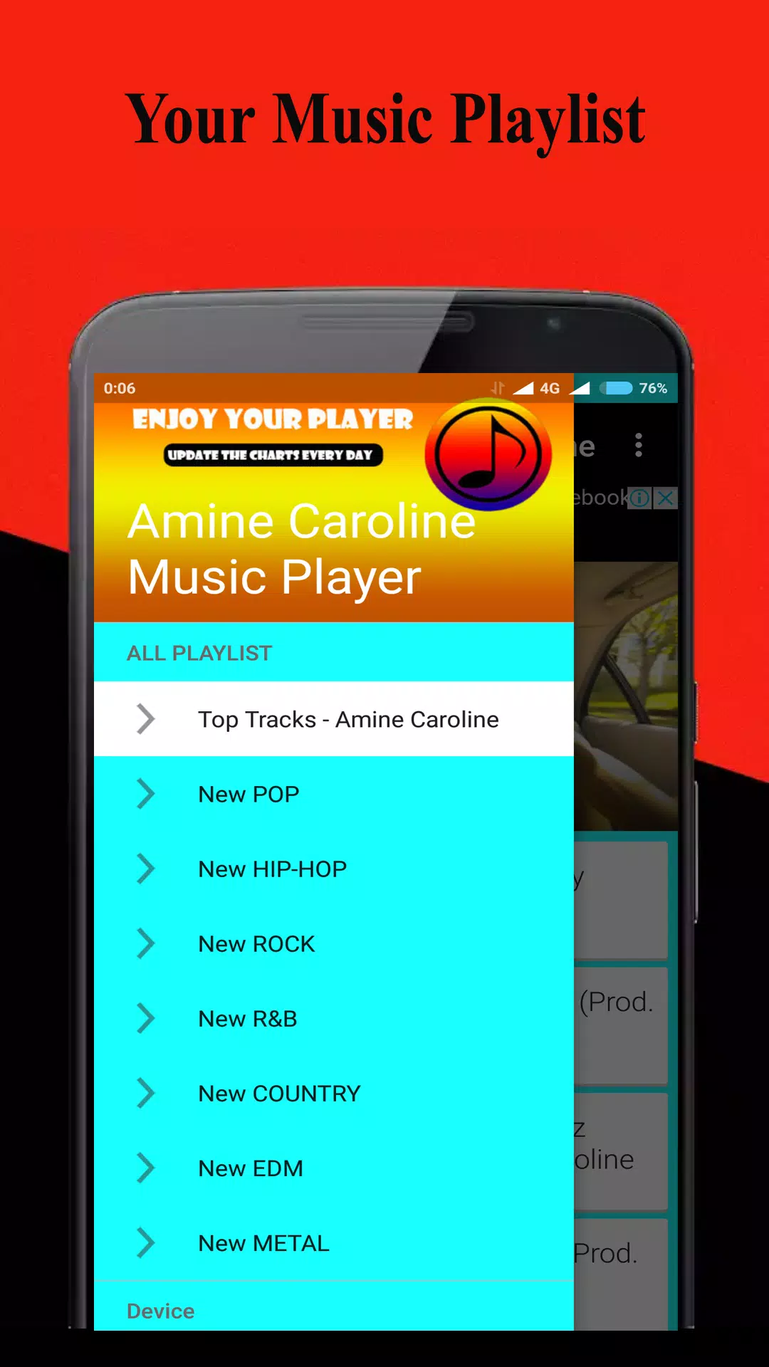Songs & Videos AMINE CAROLINE APK for Android Download