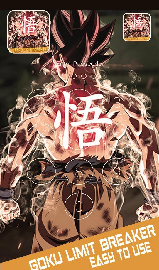 Son Goku Limit Breaker Lock Screen Live Wallpaper For Android