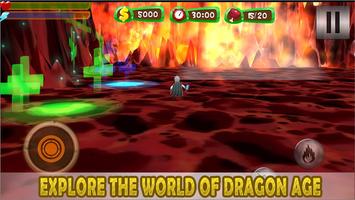 Ultimate Dragon Warrior : Dragon Slayer Simulator syot layar 1