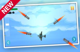 jet fighter Games : Missles Strike स्क्रीनशॉट 1