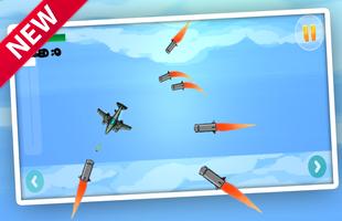 jet fighter Games : Missles Strike स्क्रीनशॉट 2