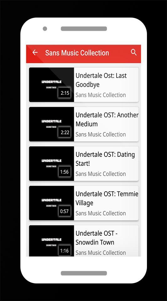 Sans Music Collection For Android Apk Download - full judgment undertale song roblox id