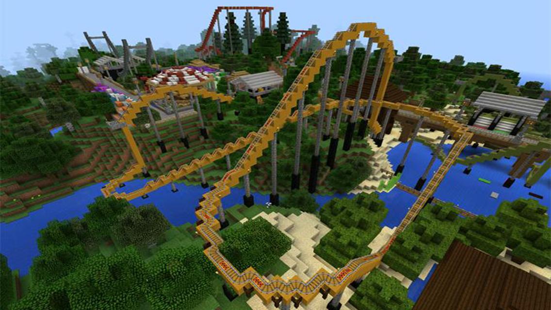 Amusement Park map for Minecraft MCPE for Android - APK Download