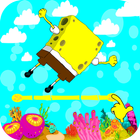 Flying SpongeBob icon