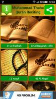 Muhammad Thaha Quran Reciting Ekran Görüntüsü 1