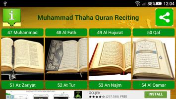 Muhammad Thaha Quran Reciting اسکرین شاٹ 3