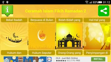 Ceramah Islam Fikih Ramadan 2 ภาพหน้าจอ 3