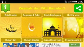 Ceramah Islam Fikih Ramadan 2 capture d'écran 3