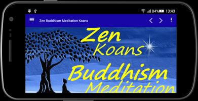 Zen Buddhism Meditation Koans پوسٹر