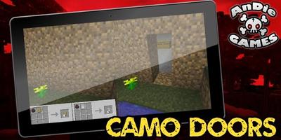 Camo Doors Mod for MCPE capture d'écran 1