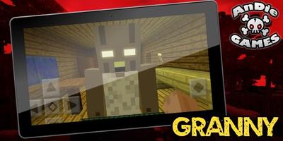 Map Granny Horror Mansion for MCPE poster