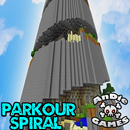 Parkour Spiral Map for MCPE APK