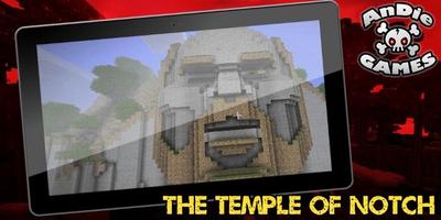 Temple of Notch Map for MCPE capture d'écran 1