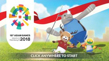 18th Asian Games 2018 Official Game Poster