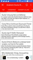 Anaheim Ducks All News скриншот 3