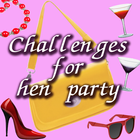 Challenges for hen party icon