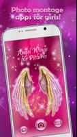 Add Angel Wings To Photo Affiche