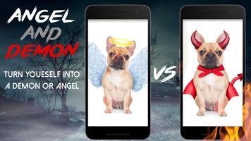 Angel vs Demon camera effects poster