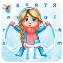 الشتاء الملاك لوحة مفاتيح APK