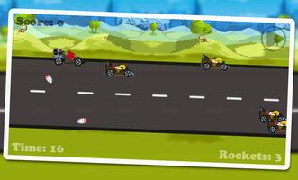Angry Racing Bird 2017 screenshot 1