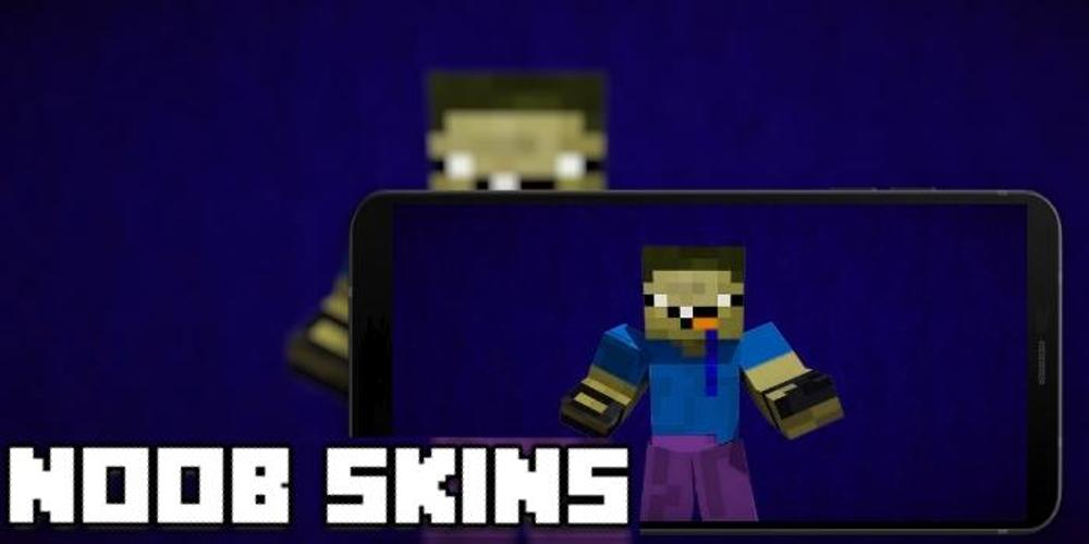 Noob Skins Pack For Mcpe For Android Apk Download - roblox noob skin mcpe