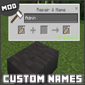 Custom Names Mod For MCPE