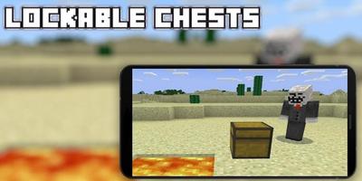 Lockable Chests Mod for MCPE syot layar 1
