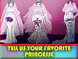 Dress MakeUp Princess Salon 3D تصوير الشاشة 1