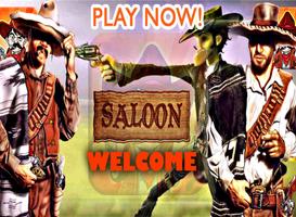 Cowboy Western Saloon Shoot 3D Affiche