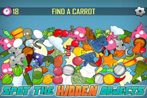 Spot The Hidden Objects - Free الملصق