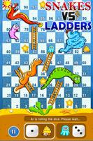 Snakes Vs Ladders - Board Game تصوير الشاشة 1