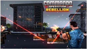Commando Operation Rebellion الملصق