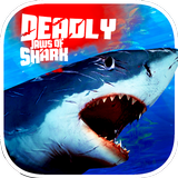 DEADLY JAWS OF SHARK - 3D GAME أيقونة