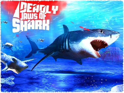 Deadly Jaws Of Shark Hungry Angry Fish Attack For Android Apk Download - jaws 2015 roblox