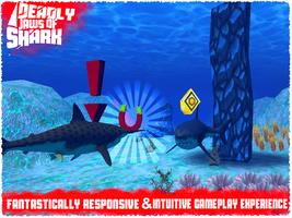 DEADLY JAWS OF SHARK - 3D GAME captura de pantalla 1
